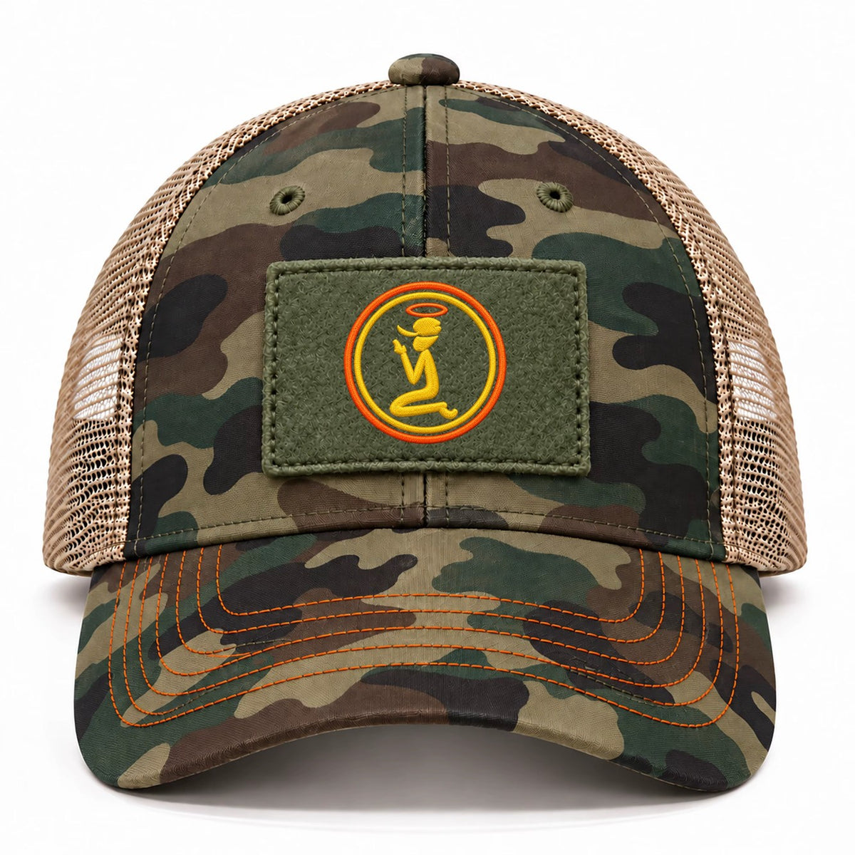 PRE-ORDER Camouflage trucker cap