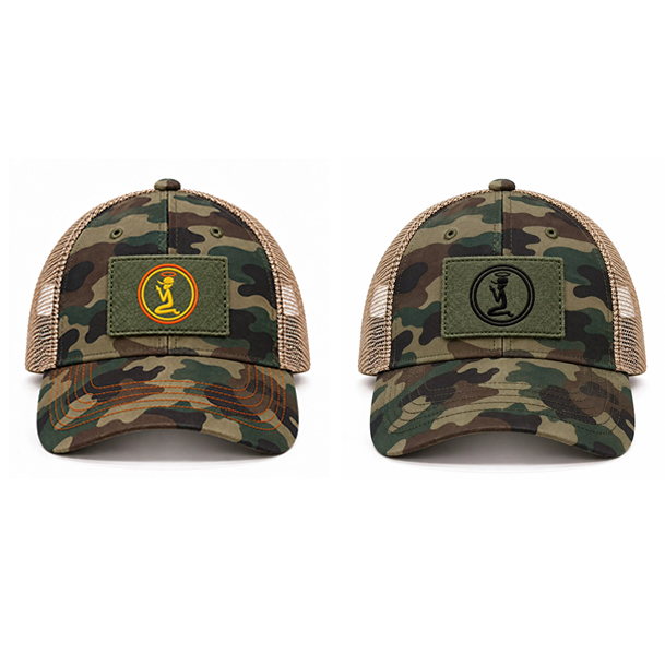 PRE-ORDER Camouflage trucker cap
