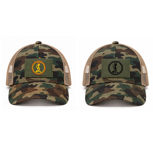 PRE-ORDER Camouflage trucker cap
